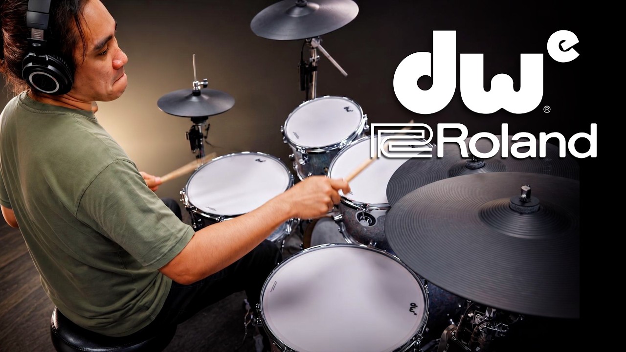 DWe Drums Electric-Acoustic Convertible Drums | OK I Want One