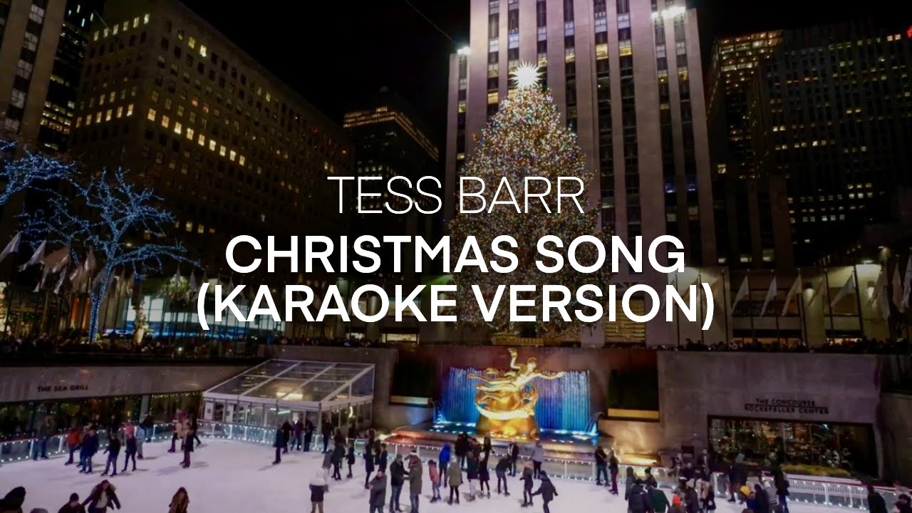 Tess Barr Christmas Song (Karaoke Version) YouTube