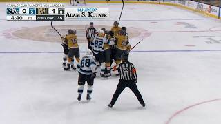 Mammoth vs. VGK | April 21, 2026 | Playoff Game 2 Highlights: Scrums & Physical Play