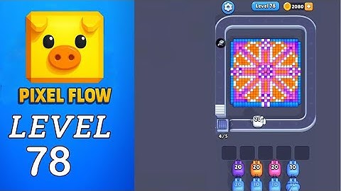 Pixel Flow Level 78 Walkthrough