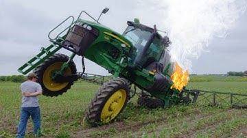 IDIOTS TRACTOR DRIVERS! Total Idiots at work 2023! Tractors at work fails & crash compilation