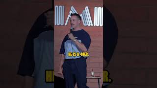 FAKE 49ER RECEIVER is CRAZY #standupcomedy