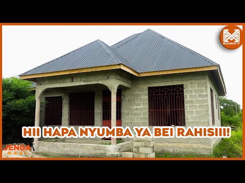 UTASHANGAA NYUMBA KUBWA AMBAYO HAINA GHARAMA YOYOTE MABATI YAKE HAYAPAUKI JUANI 