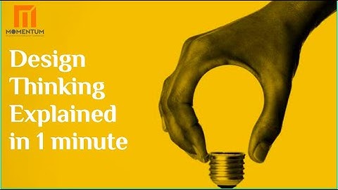 Design Thinking Explained in 1 min