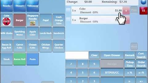 POSNow Tutorial - Percentage Discount for Sales Order
