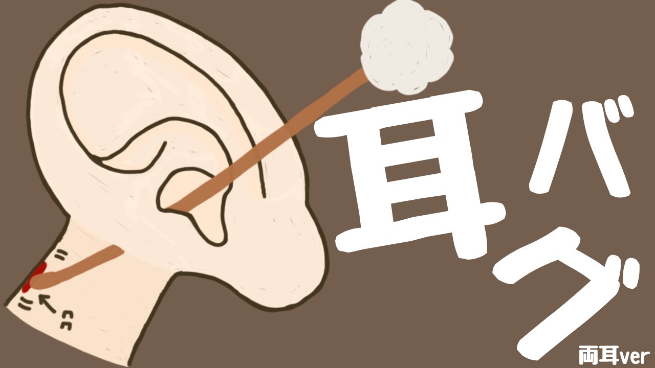 【ASMR】耳バグはやっぱり最高 両耳ver Ear Cleaning 【No Talking】