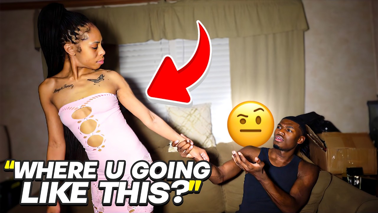 ВЫШЛА ИЗ ДОМА В СКАНДАЛЬНОМ НАРЯДЕ, ЧТОБЫ ПОСМОТРЕТЬ НА РЕАКЦИЮ ПАРНЯ