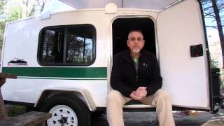 Runaway Camper time lapse set up from arrival to relaxation.