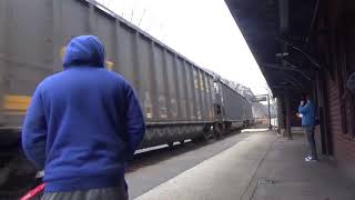 #9019 CSX E730-16 Empty Coal train with #8905 ST70AH
