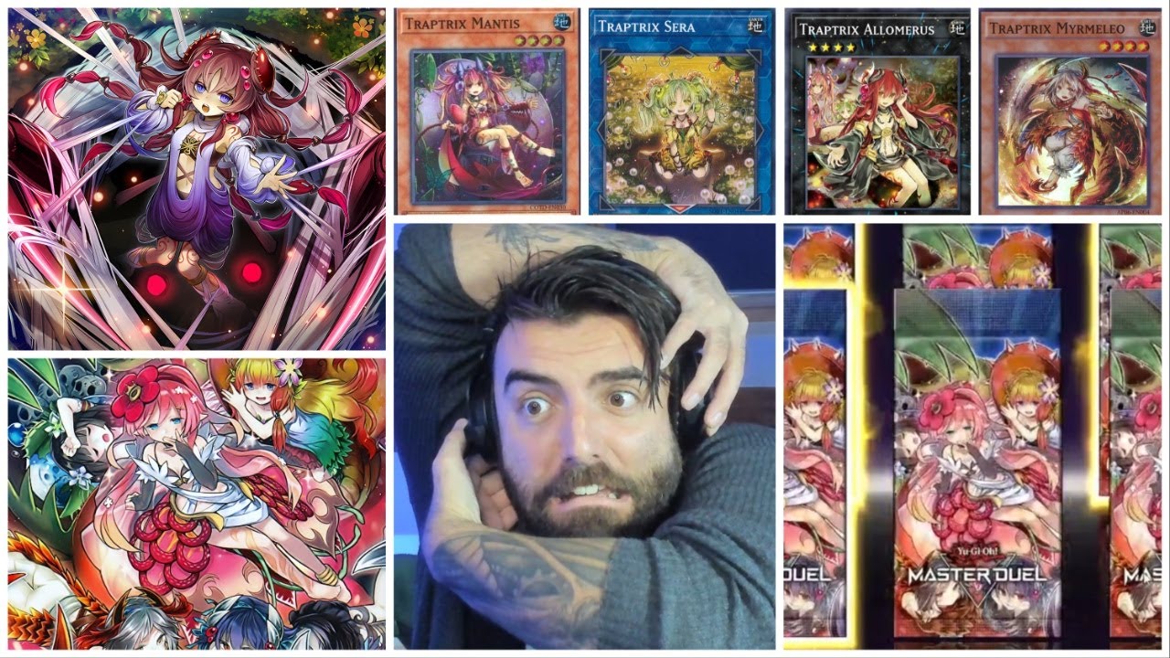 trap trick yugioh deck SESL-EN060 Super Rare 1st Edition Near Mint may be 1st or Unlimited Edition Traptrix Deck | Trap Trick-Or-Treat