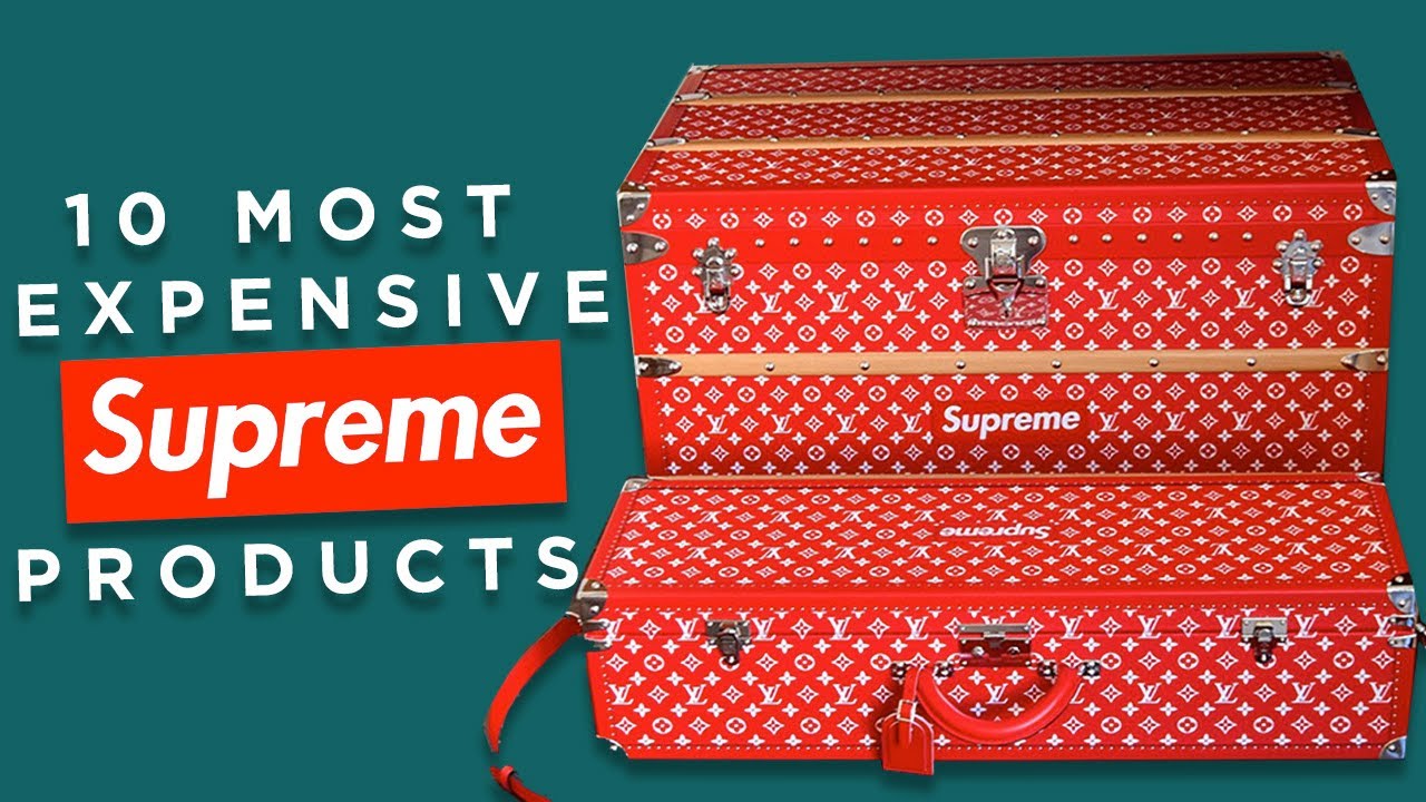 most expensive supreme item
