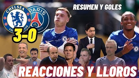 😭 LLOROS Y REACCIONES AL CHELSEA 3 PSG 0 - CHELSEA GANA EL MUNDIAL DE CLUBES - LLOROS MADRIDISTAS