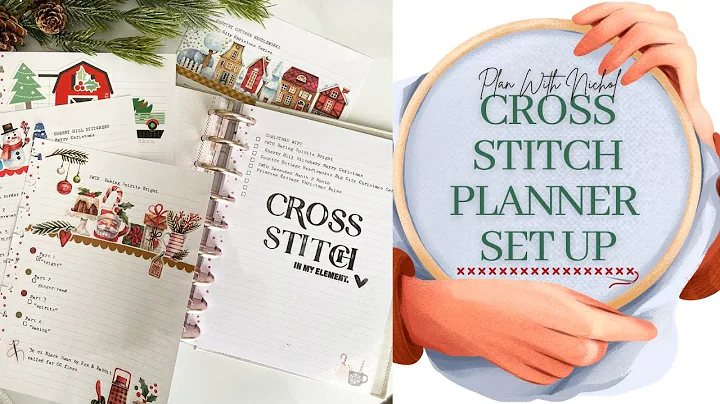 Plan With Nichol | Cross Stitch Planner Set Up