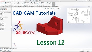 SolidWorks Education Lesson 12 ।। SolidWorks Tutorials।।