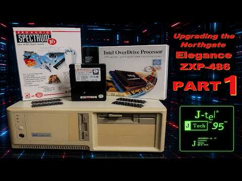 Upgrading the Northgate Elegance ZXP-486 Pt.1 - UNBOXING an Intel