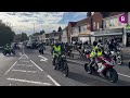 Poignant moment hundreds of bikers in Sutton Coldfield pay tribute to teenager killed in crash