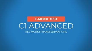 Key Word Transformations #001