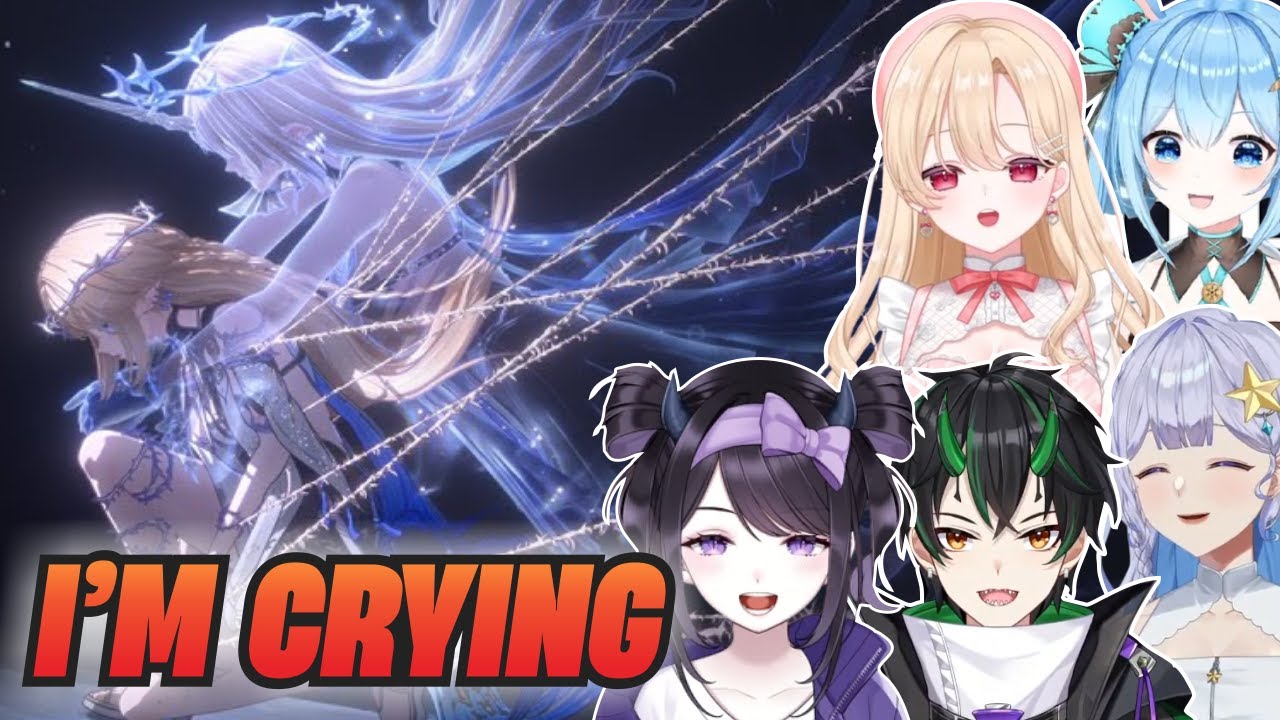 JP Vtubers Teared up Watching Cartethyia's Cinematics story [JP Vtubers Reaction ENG Sub]
