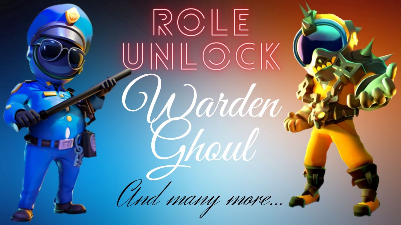 Role Unlocking Swapper, Time Master, Bounty Hunter, Ghoul and Warden | Super Sus