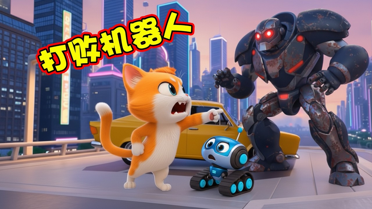 打败变形金刚！救出奶奶！完整版！ - I Am Cat VR