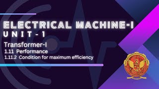 1.11.2 Condition for Maximum Efficiency | EE402 |