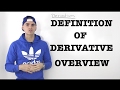 MCV4U (2.1) - The Definition of a Derivative Overview - calculus