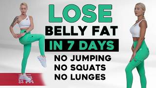 Burn Belly Fat &amp; Slim Waist 🔥 10 Min Standing Abs Workout | No Jumping, No Squats
