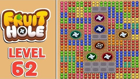 Fruit Hole Juice Jam Level 62 Walkthrough Solutions
