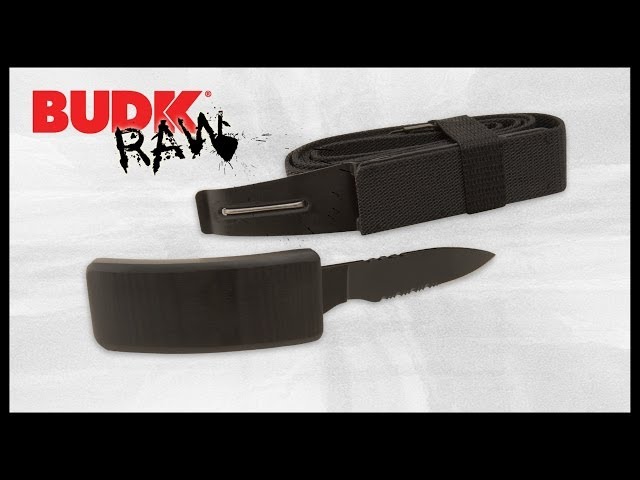 Ridge Runner Black Belt With Hidden Knife