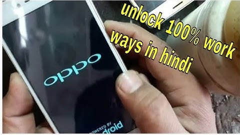 How to Remove password oppo a5s hard reset without pc 100% Working