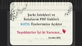 Bir Garip Yolcuyum Hayat Yolunda - Yıldırım Gürses Nota Solfej