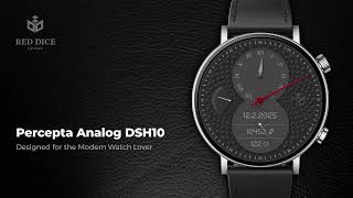 Percepta Analog DSH10 Watch Face | Red Dice Studio screenshot 3