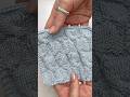 Простой узор мини косы спицами для свитеров, пуловеров, кофточек #stricken #узорспицами