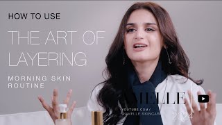 How to Use AMELLE | The Science of Morning Skin Routine, with Ms. Hira Mani