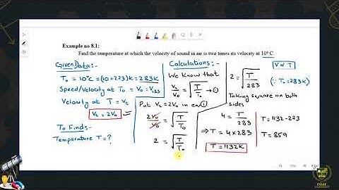 8.20  Example 8.1 and 8.2   Waves   Physics   11th