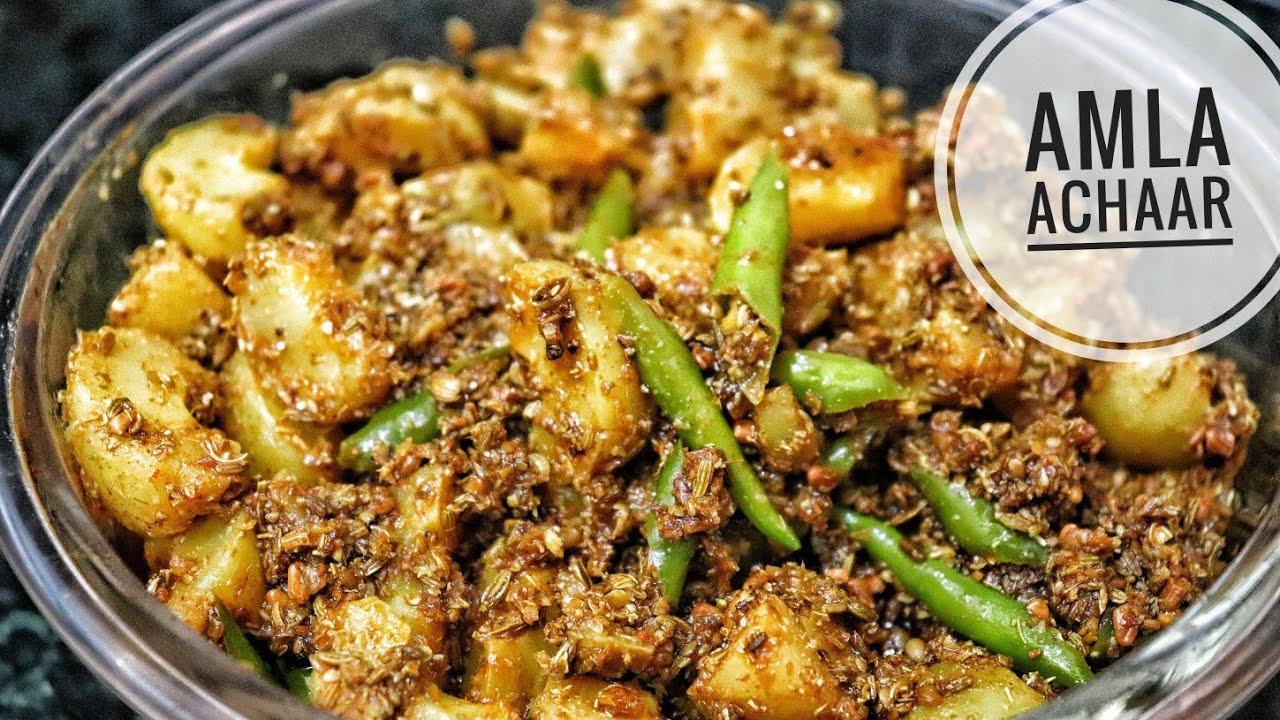 Instant Amla Pickle recipe | amla ka achar | amal pickle recipe ...