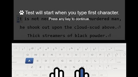 How to take online typing test? Typing Cat