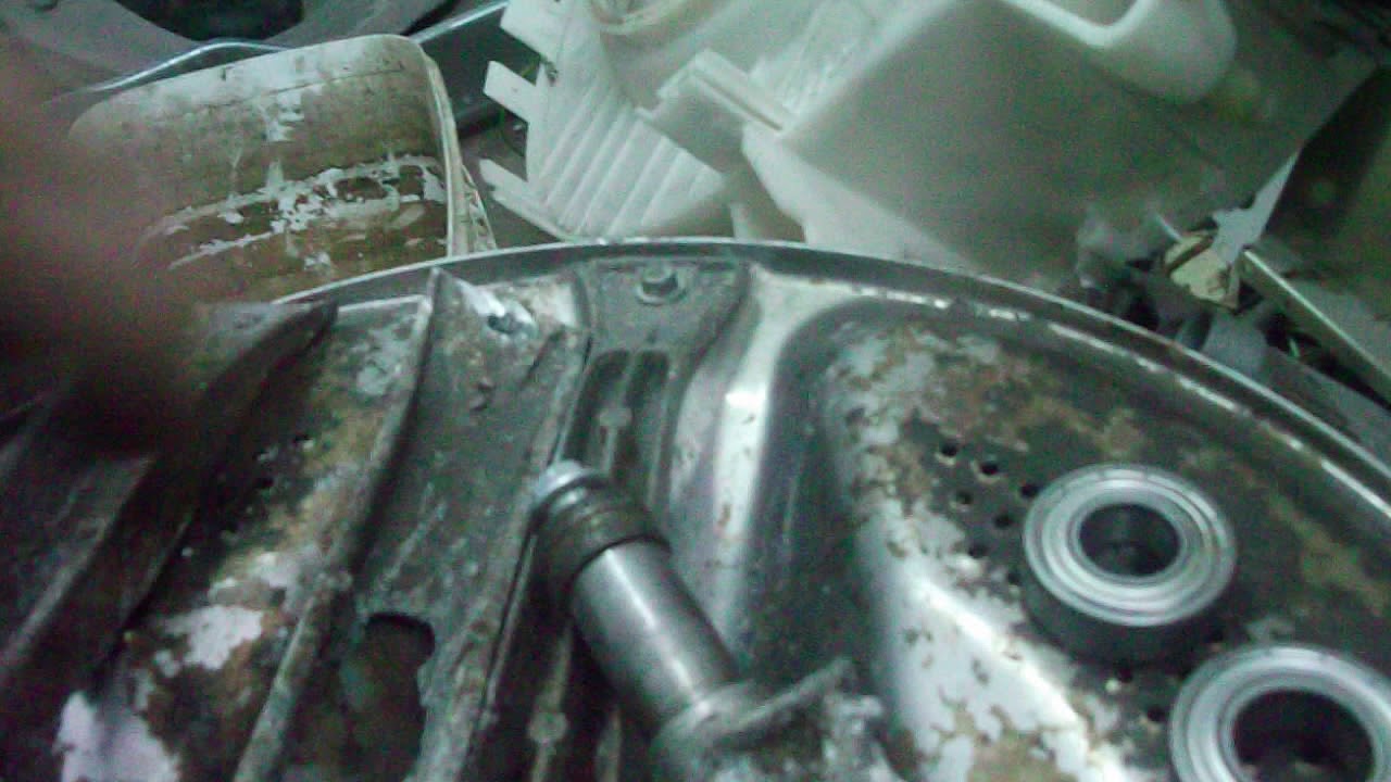 Замена крестовины стиральной машины бош крестовиной самсунг - YouTube