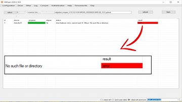 No such file or directory when flashing Xioami