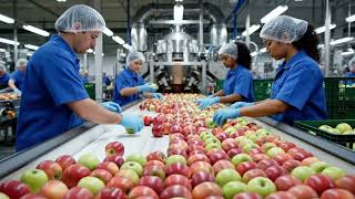 Inside a Prickly Pear Processing Plant: From Spiky Harvest to Gourmet Products (Full Process)