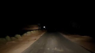 Creepy road driving live at 2am