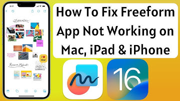 How To Fix Freeform App Not Working on iPhone or iPad iOS 16