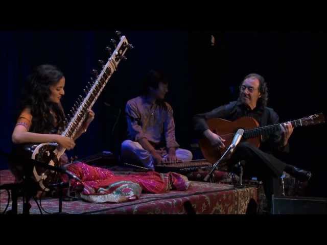 Anoushka Shankar sitar and guitar duet class=