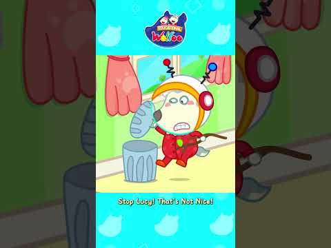 Poor Wolfoo! 😹 Lucy is too bossy! - Funny Family Moments  #Lucy #Wolfoo