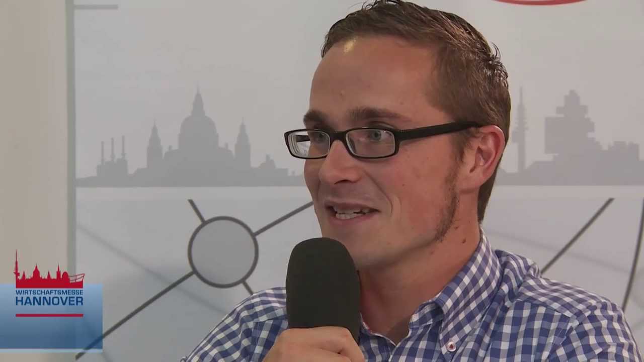 Wirtschaftsmesse Hannover 2013 | Interview Daniel Pflieger