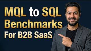 Your MQL to SQL Rate Is Low — Here's Exactly Why (2026 B2B SaaS Benchmarks)