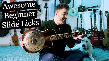The Ultimate Beginner Slide Guitar Tutorial (2 Easy and Awesome Slide Licks to Get you Slidin