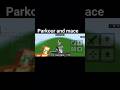 mace and Parkour in Minecraft #minecraft#parkour #pe#parkourgameplay #mobilegameplay #shorts