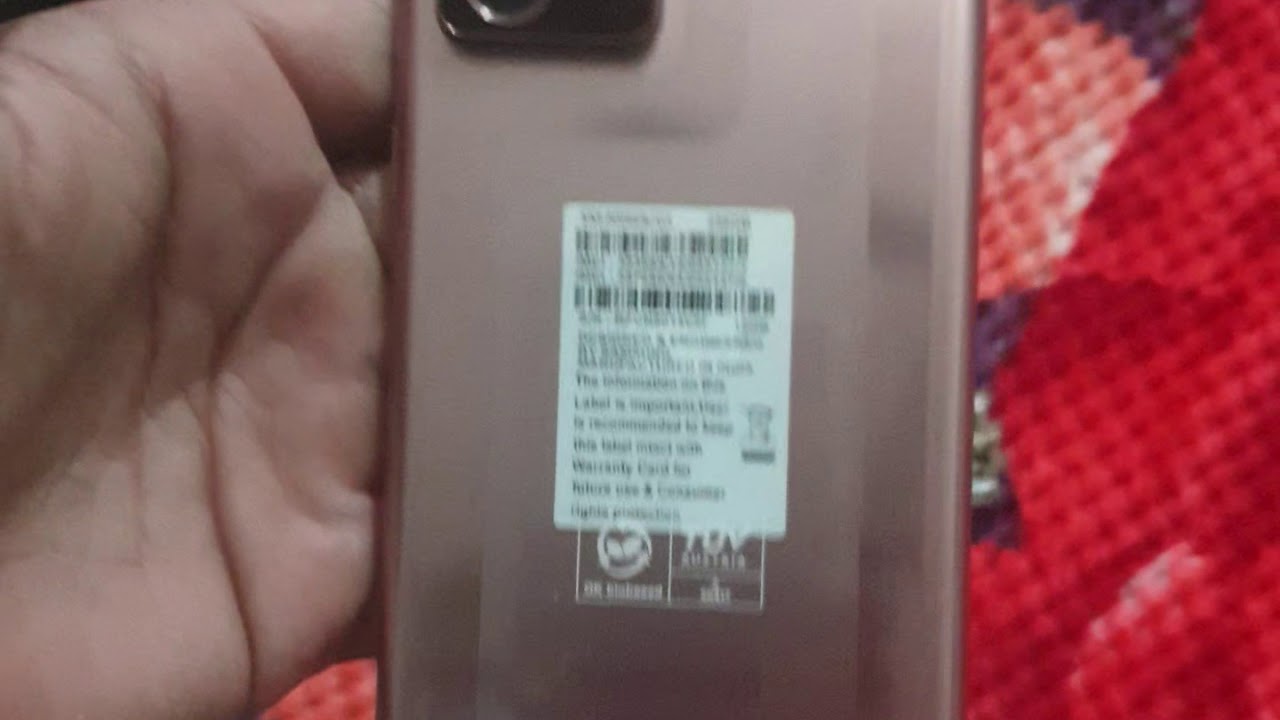 New samsung note 20 ultra first look