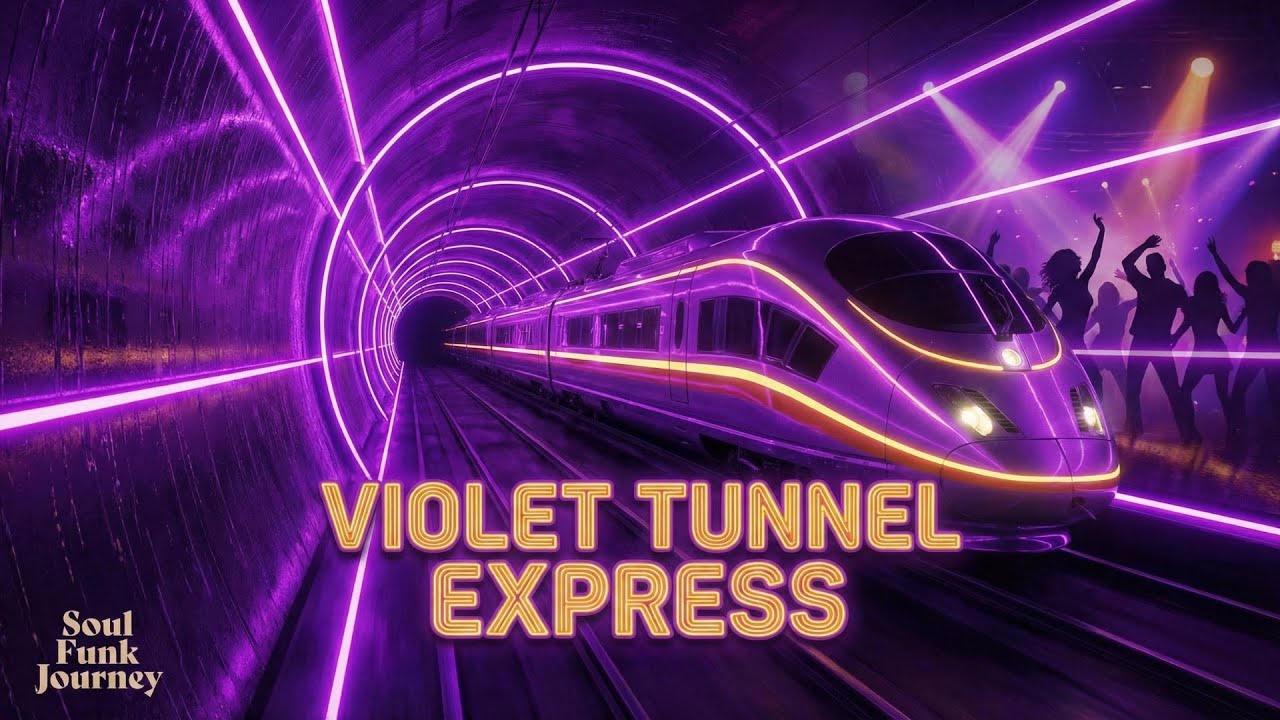 The late night drive that heals your soul... Violet Tunnel Express